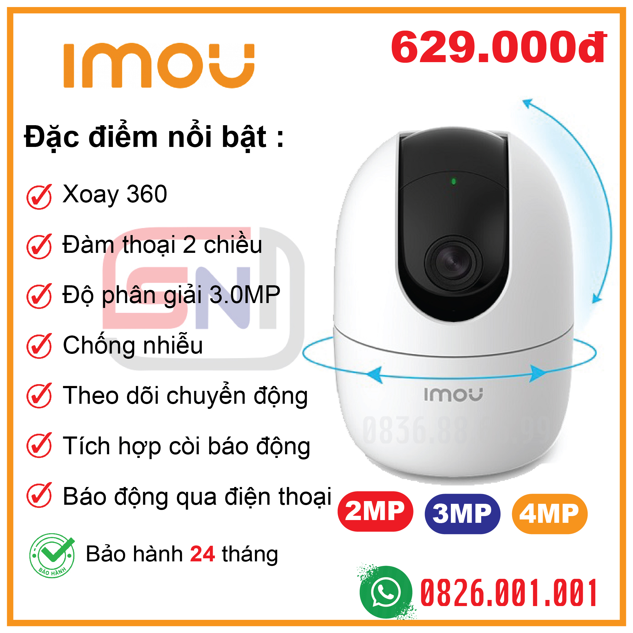 Camera IMOU Chính Hãng - Giá Tốt Từ 629.000đ | Suachuaviet.com