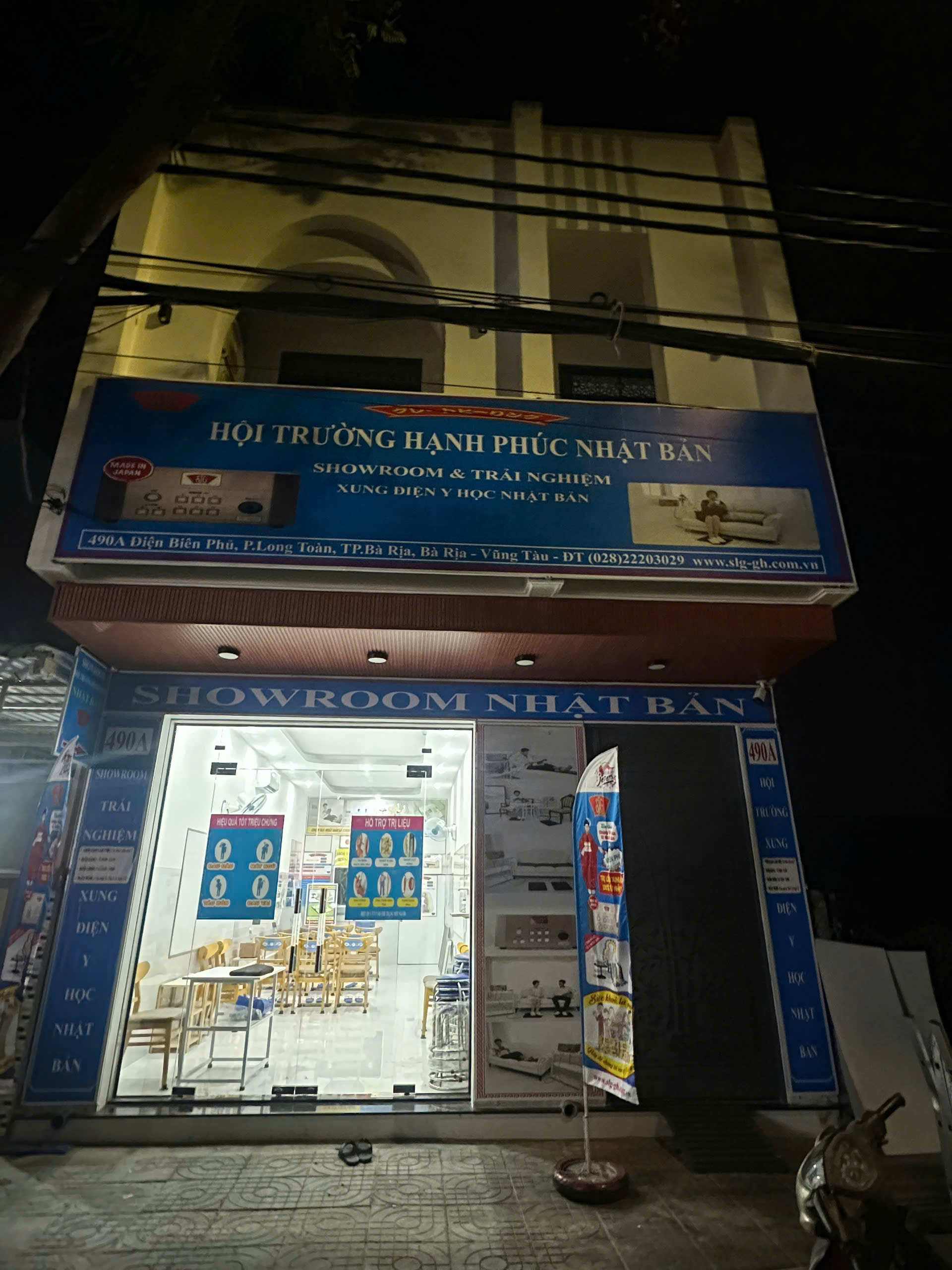 Khu vực trưng bày GH14000 tại showroom Bà Rịa